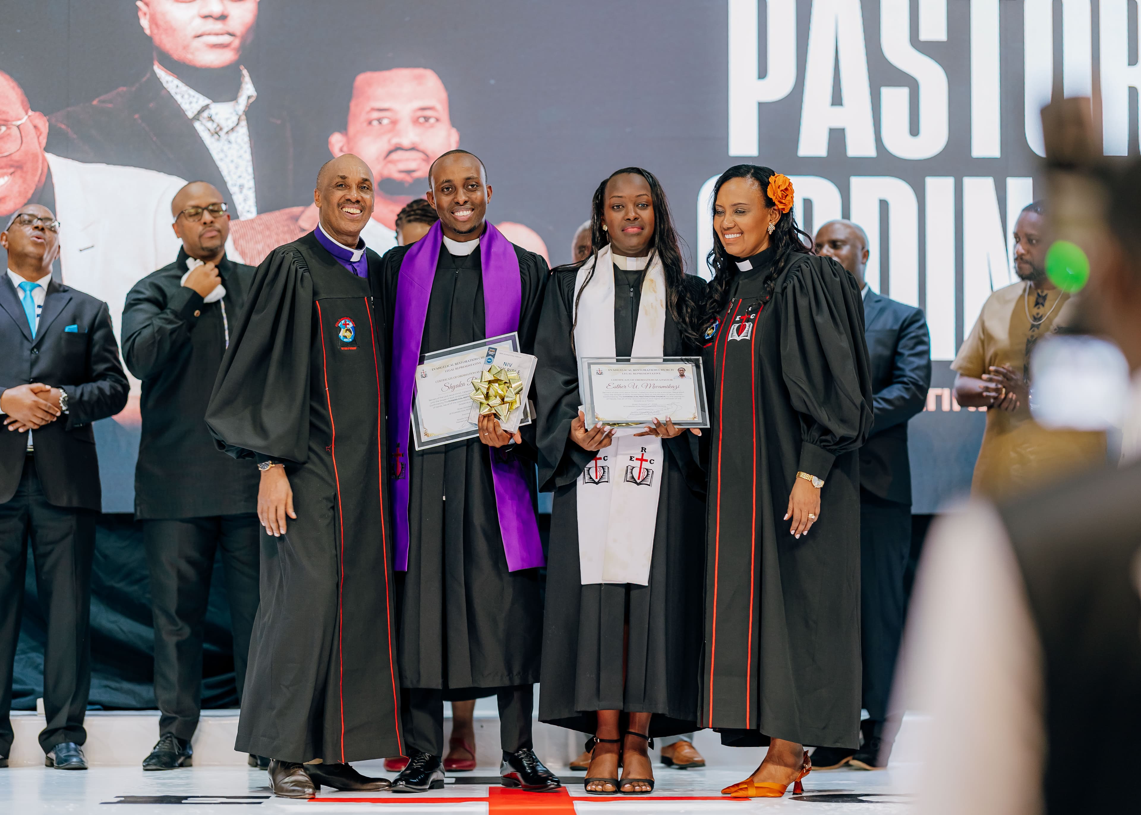 ERC Family ordination ceremony